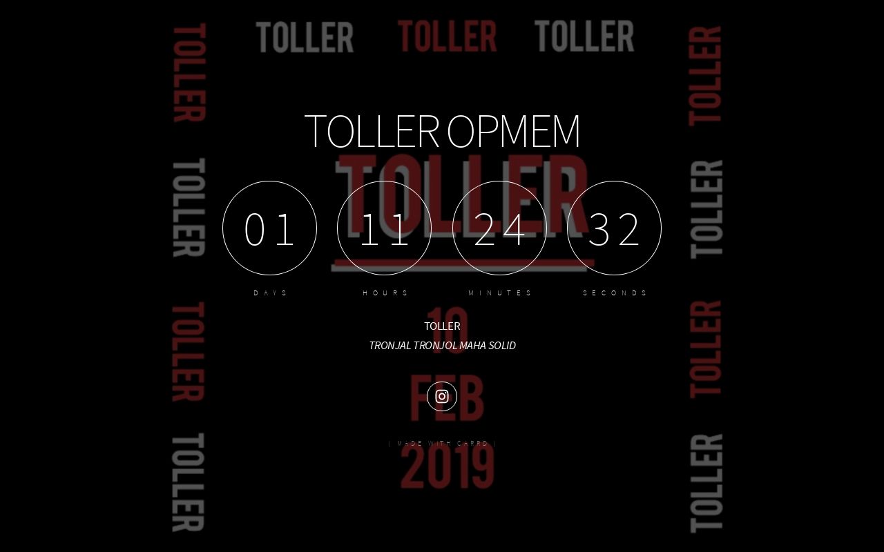Carrd profile picture for @toller